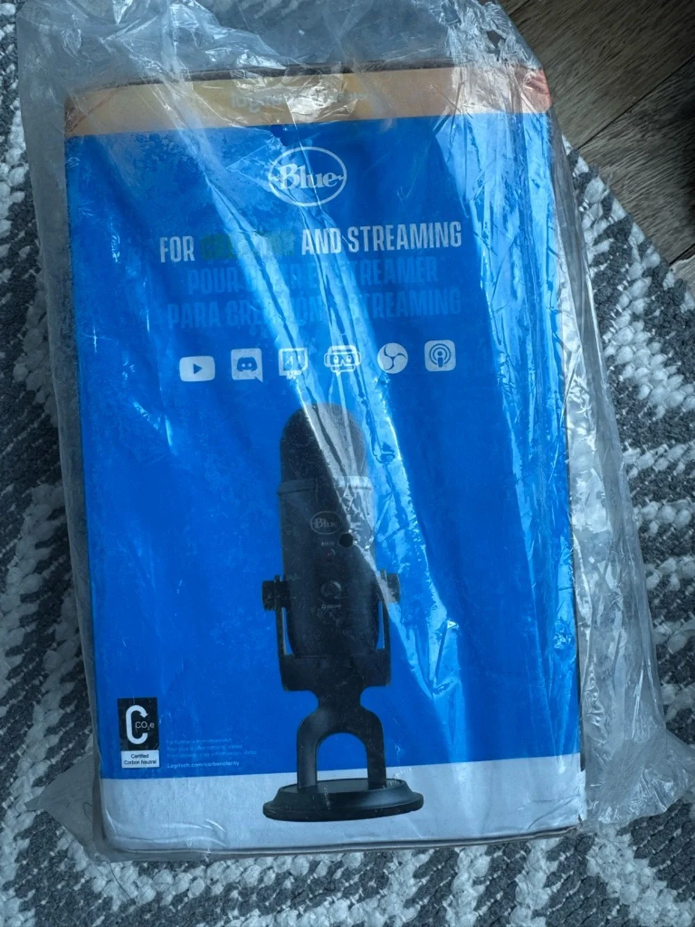 Logitech Blue Yeti Microphone (Brand New)